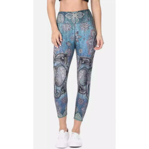 Evolution and Creation Boho Cropped Leggings Small 4-6
